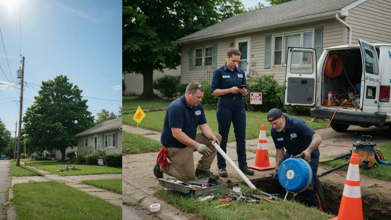 Sewer Line Repair in El Paso, IL near me